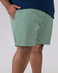 Wide the Brand | Trouser Short | XL to 6XL | Sage