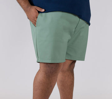 Wide the Brand | Trouser Short | XL to 6XL | Sage
