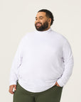 Wide the Brand | Premium Turtleneck | XL to 6XL | White