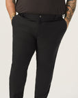 Wide the Brand | Stretch Chino Pant | XL to 6XL | Black