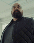 Wide the Brand | Quilted Puffer Vest | XL to 6XL | Black