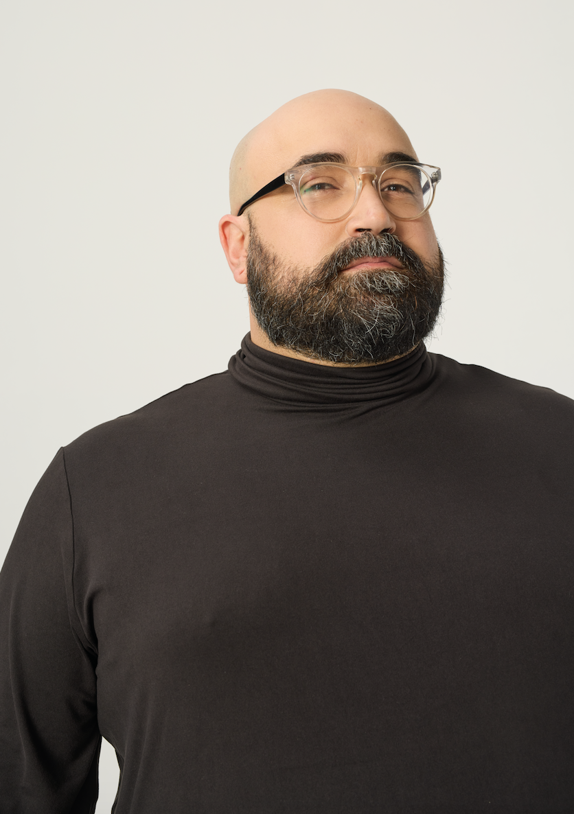 Wide the Brand | Premium Turtleneck | XL to 6XL | Black