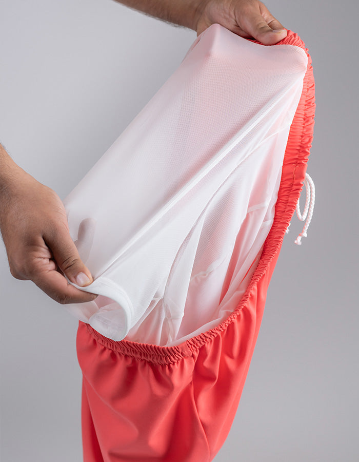 Wide the Brand | Stretch Swimsuit | XL to 6XL | Coral