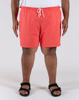 Wide the Brand | Stretch Swimsuit | XL to 6XL | Coral