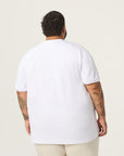 Wide the Brand | Premium T-Shirt | XL to 6XL | White