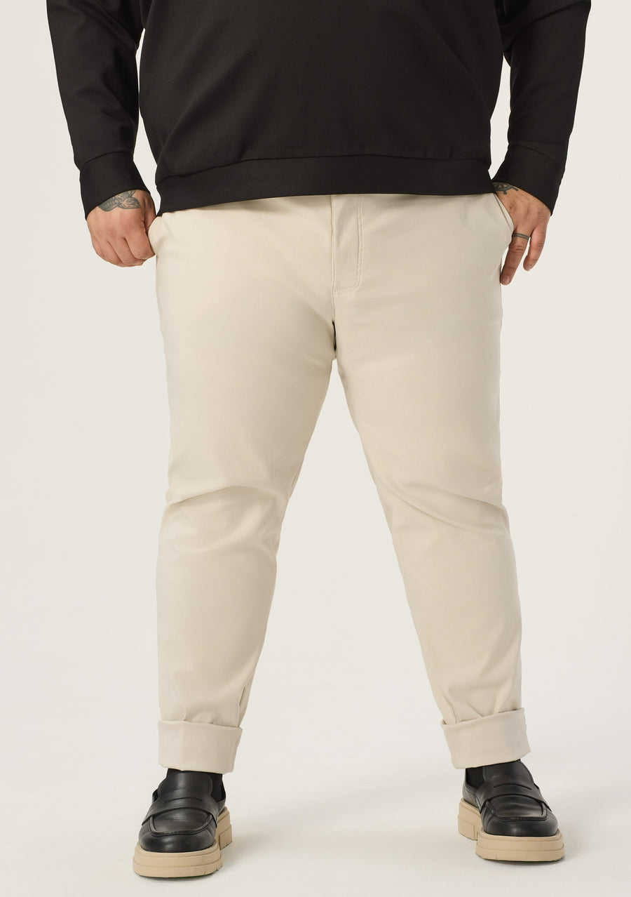 Wide the Brand | Stretch Chino Pant | XL to 6XL | Beige