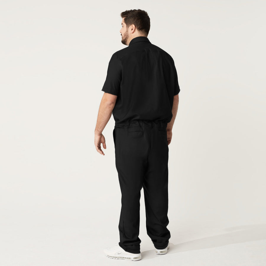 Wide the Brand | Stretch Jumpsuit | XL to 6XL | Black